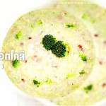 เมนูลูกรัก เมนูโจ๊กบรอกโคลี (สำหรับวัย 8 เดือนขึ้นไป) เมนูลูกรัก วัย 6-9 เดือน