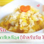 เมนูลูกรัก วัย 6-9 เดือน