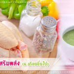 เมนูลูกรัก เมนูข้าวบดเสริมพลัง (สำหรับวัย 6 เดือนขึ้นไป) เมนูลูกรัก